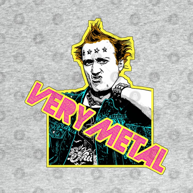 Vyvyan Young Ones 80s Tribute Punk Design by DankFutura